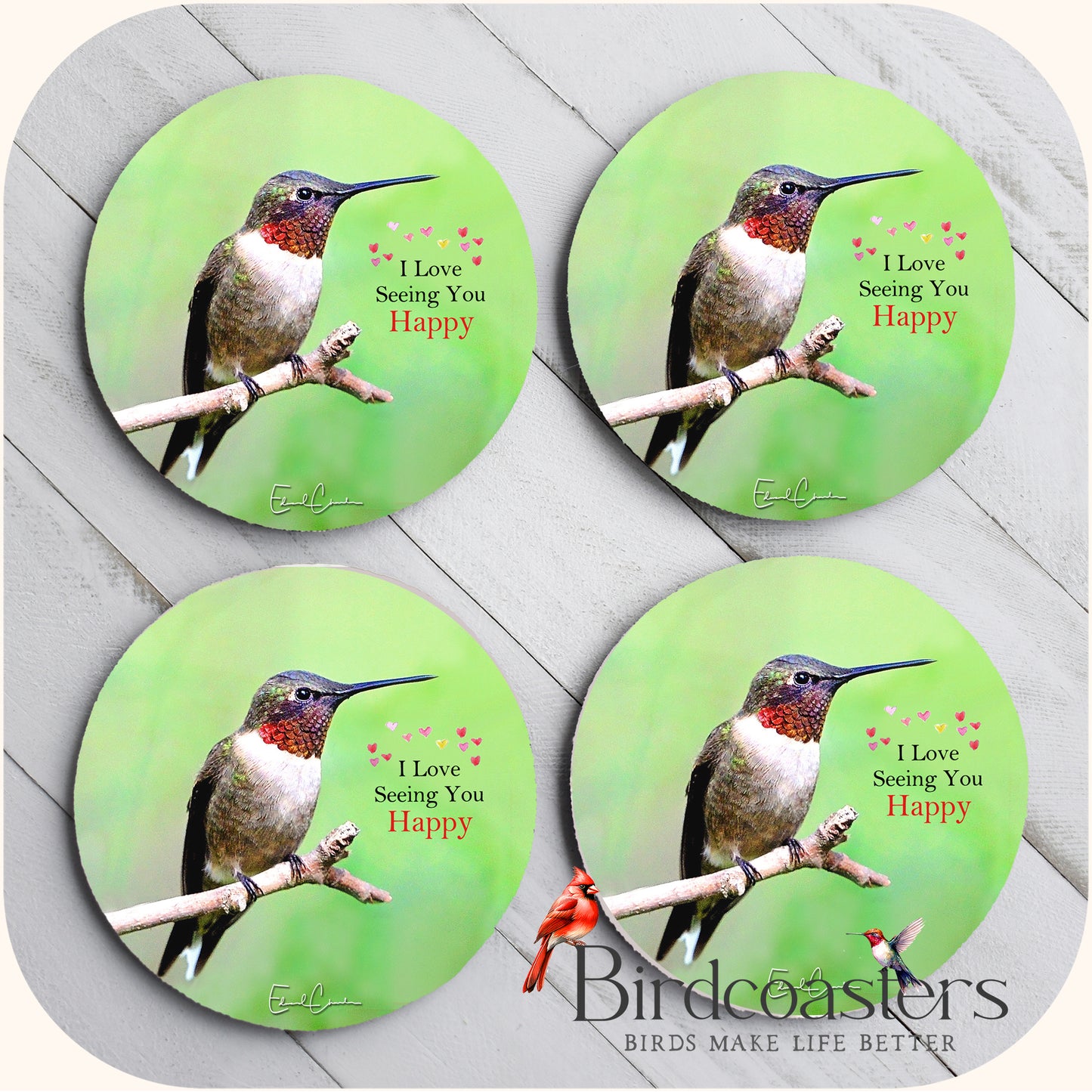 Rubt-Throat Hummingbird - See You Happy