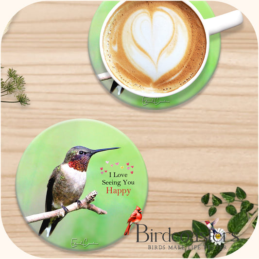 Rubt-Throat Hummingbird - See You Happy