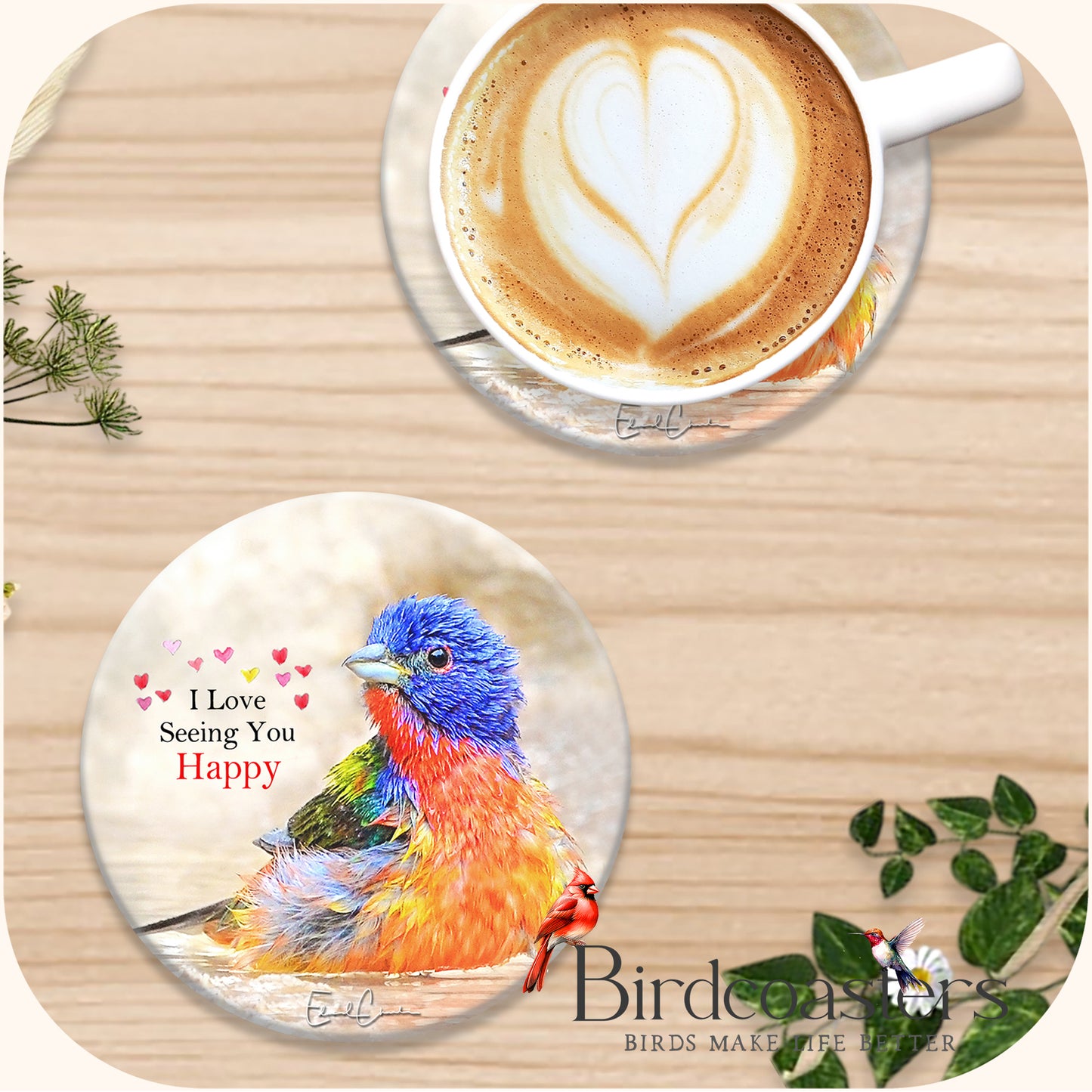 Painted Bunting - See You Happy