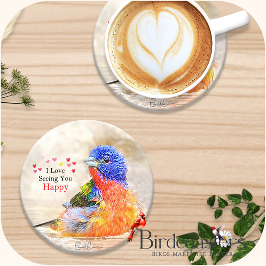 Painted Bunting - See You Happy