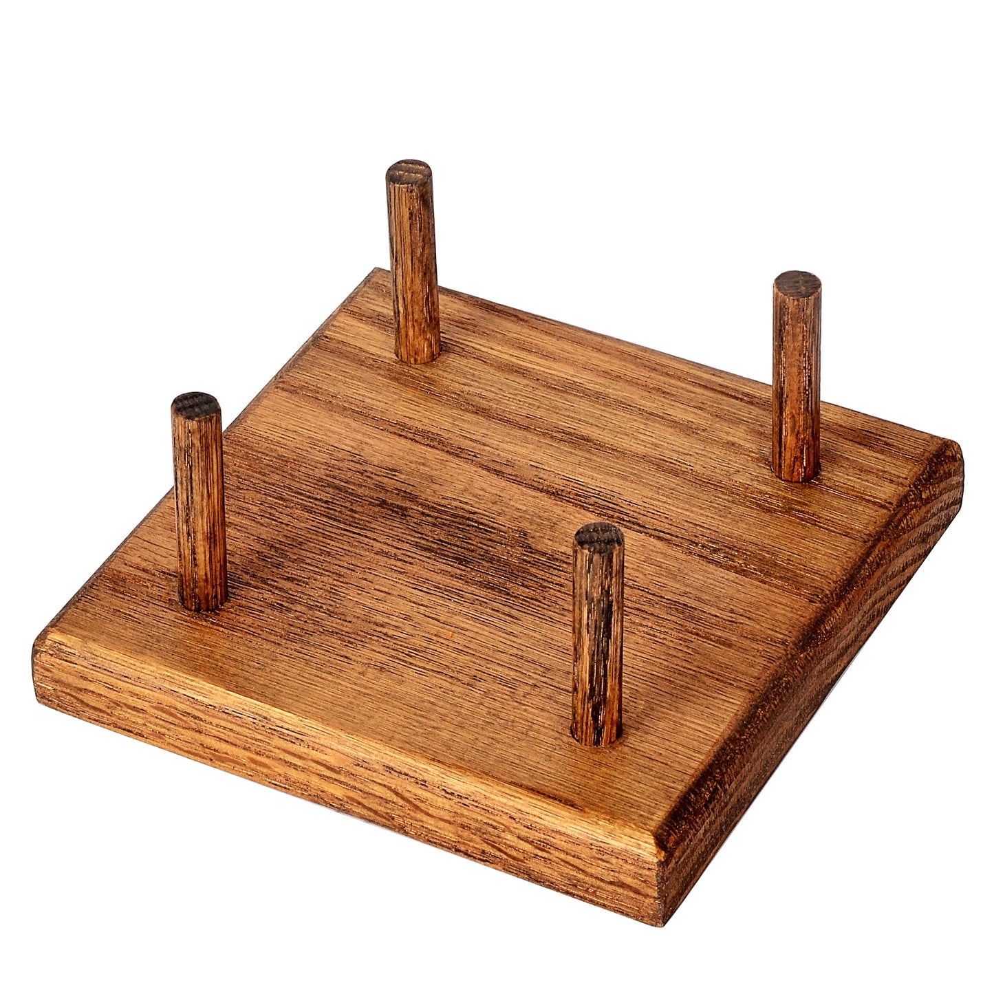 Oak Coaster Stand